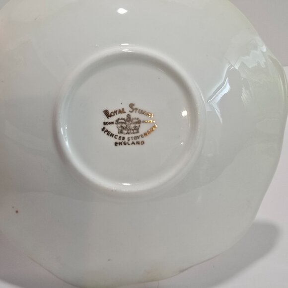 Royal Stuart - Spencer Stevenson Fairy Shape Vintage Tea Cup & Saucer - Picture 4 of 4